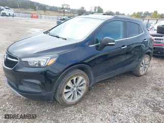 2018 Buick Encore Preferred with VIN KL4CJASB1JB549771, listed as a IAAI auction lot 40669021 with 83,570 mi miles. Bid and sale history available at carsss.com. Image 17.