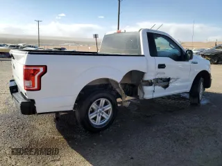 2016 Ford F-150 XL with VIN 1FTMF1C85GKE32895, listed as a Copart auction lot 47077455 with 122,129 mi miles and Salvage Title. Bid and sale history available at carsss.com. Image 3.