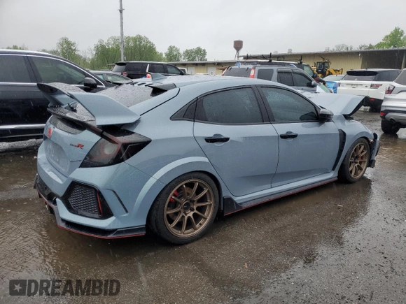 2019 Honda Civic Type R Touring z VIN SHHFK8G77KU206067, wystawiony jako Copart lot #56010065 z przebiegiem 33 324 mil mil oraz Szkoda całkowita • Salvage title. Historia ofert i sprzedaży dostępna na DreamBid. Obrazek 3.
