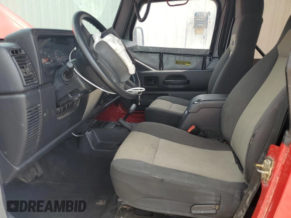 2004 Jeep Wrangler X с VIN 1J4FA39SX4P790444, выставлен на аукционе Copart как лот 56385635 с пробегом 195 355 миль миль и Списание • Salvage title. История ставок и продаж доступна на DreamBid. Изображение 7.