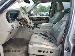 2012 Lincoln Navigator with VIN 5LMJJ2H52CEL04542, listed as a Copart auction lot 62708385 with 84,192 mi miles and Salvage title. Bid and sale history available at DreamBid. Image 7.