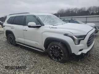 2023 Toyota Sequoia SR5 with VIN 7SVAAABAXPX015724, listed as a Copart auction lot 36846034 with 14,980 mi miles. Bid and sale history available at carsss.com. Image 4.