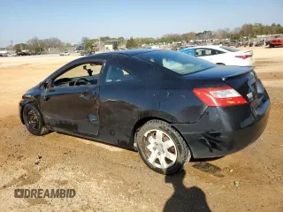 2008 Honda Civic Cpe LX with VIN 2HGFG126X8H568181, listed as a Copart auction lot 47339324 with 137,182 mi miles and Salvage Title. Bid and sale history available at carsss.com. Image 2.