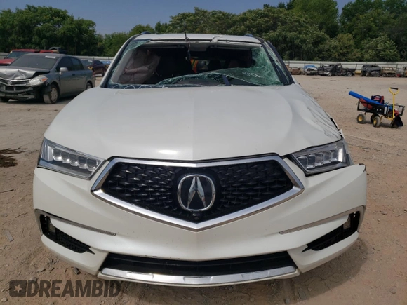 2020 Acura MDX w/Advance Pkg with VIN 5J8YD4H89LL025976, listed as a Copart auction lot 68701674 with 0 mi miles and Salvage Title. Bid and sale history available at carsss.com. Image 5.