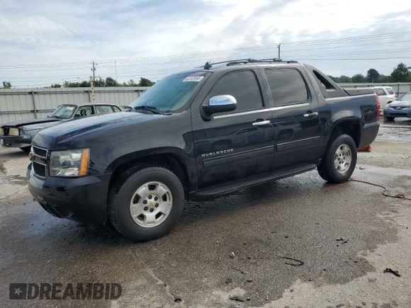 2012 Chevrolet Avalanche LT with VIN 3GNMCFE01CG137248, listed as a Copart auction lot 62332495 with 170,490 mi miles and Salvage title. Bid and sale history available at DreamBid. Image 1.