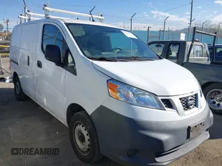 2017 Nissan NV200 Compact Cargo S with VIN 3N6CM0KN5HK708451, listed as a IAAI auction lot 41687159 with 162,892 mi miles. Bid and sale history available at carsss.com. Image 1.
