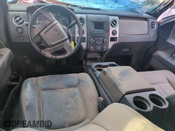 2014 Ford F-150 XL with VIN 1FTFW1EF2EKE79531, listed as a Copart auction lot 76608114 with 167,078 mi miles and Salvage Title. Bid and sale history available at carsss.com. Image 8.