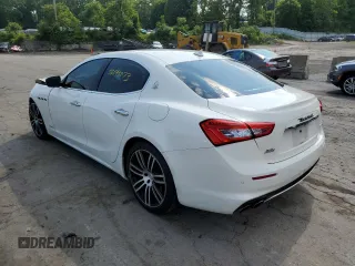 2019 Maserati Ghibli S Q4 GranLusso with VIN ZAM57YTL4K1322087, listed as a Copart auction lot 56145073 with 43,189 mi miles and Salvage Title. Bid and sale history available at carsss.com. Image 2.