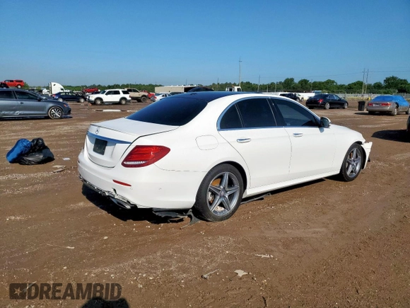 2017 Mercedes-Benz E 300 Luxury z VIN WDDZF4JB8HA181700, wystawiony jako Copart lot #58608045 z przebiegiem 69 312 mil mil oraz Szkoda całkowita • Salvage title. Historia ofert i sprzedaży dostępna na DreamBid. Obrazek 3.