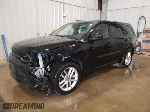 2023 Dodge Durango GT with VIN 1C4RDJDG0PC718200, listed as a Copart auction lot 49492655 with 33,436 mi miles and Clean title. Bid and sale history available at DreamBid. Image 1.