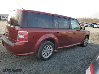 2014 Ford Flex SE with VIN 2FMGK5B81EBD22995, listed as a Copart auction lot 48951365 with 178,479 mi miles and Salvage Title. Bid and sale history available at carsss.com. Image 3.