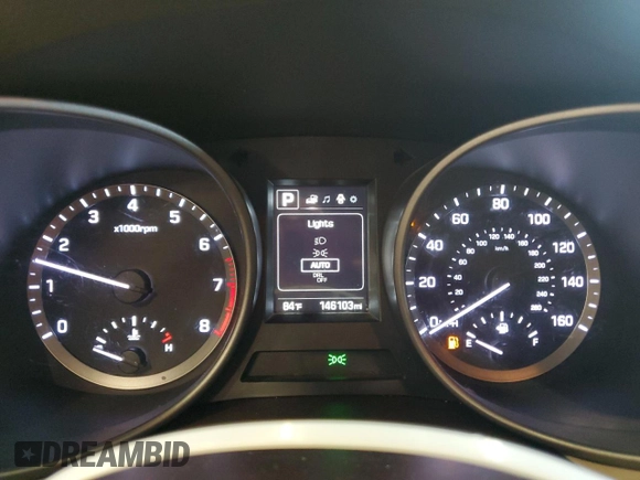 2017 Hyundai Santa Fe 2.4L with VIN 5XYZUDLB9HG489049, listed as a Copart auction lot 66366685 with 146,103 mi miles and Clean title. Bid and sale history available at DreamBid. Image 9.