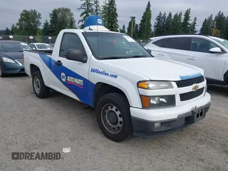 2012 Chevrolet Colorado Work Truck with VIN 1GCCSBF9XC8159509, listed as a IAAI auction lot 42649878 with 271,169 mi miles and . Bid and sale history available at DreamBid. Image 1.