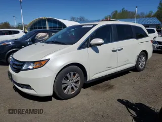 2016 Honda Odyssey EX-L with VIN 5FNRL5H66GB129277, listed as a Copart auction lot 54851955 with 147,496 mi miles and Clean Title. Bid and sale history available at carsss.com. Image 1.