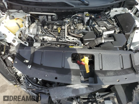 2021 Nissan Rogue S with VIN 5N1AT3AA8MC775389, listed as a Copart auction lot 58562835 with 27,368 mi miles and Non repairable. Bid and sale history available at DreamBid. Image 12.