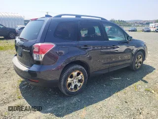 2018 Subaru Forester with VIN JF2SJEBC3JH424769, listed as a Copart auction lot 60532085 with 80,079 mi miles and Salvage title. Bid and sale history available at DreamBid. Image 3.