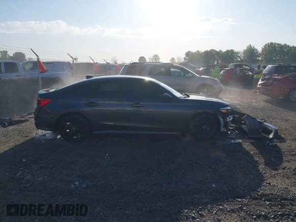 2024 Honda Civic Sport with VIN 2HGFE2F50RH522647, listed as a IAAI auction lot 42004321 with 30,768 mi miles and . Bid and sale history available at DreamBid. Image 13.