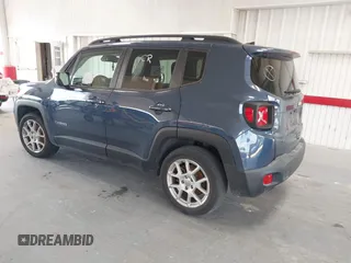 2020 Jeep Renegade Latitude with VIN ZACNJABB0LPL65586, listed as a IAAI auction lot 42347921 with 54,853 mi miles and . Bid and sale history available at DreamBid. Image 3.