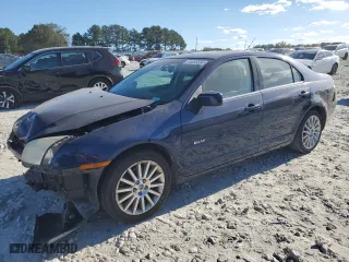 2007 Mercury Milan Premier with VIN 3MEHM02117R626744, listed as a Copart auction lot 76465384 with 125,409 mi miles and Salvage Title. Bid and sale history available at carsss.com. Image 1.