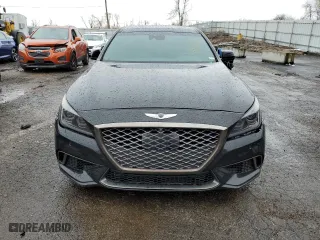 2018 Genesis G80 3.3T Sport with VIN KMHGN4JB2JU232239, listed as a Copart auction lot 41812803 with 79,720 mi miles. Bid and sale history available at carsss.com. Image 5.
