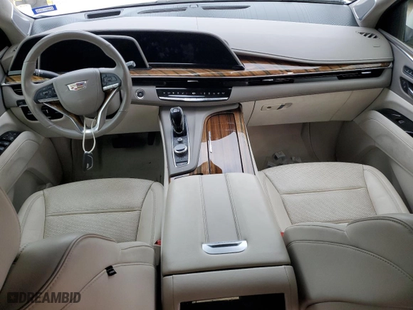 2021 Cadillac Escalade Premium Luxury Platinum with VIN 1GYS4DKL4MR314774, listed as a Copart auction lot 78953894 with 38,654 mi miles and Salvage Title. Bid and sale history available at carsss.com. Image 8.