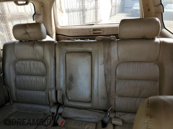 2001 Lexus LX 470 with VIN JTJHT00W613504449, listed as a Copart auction lot 45995455 with 229,056 mi miles and Salvage Title. Bid and sale history available at DreamBid. Image 10.
