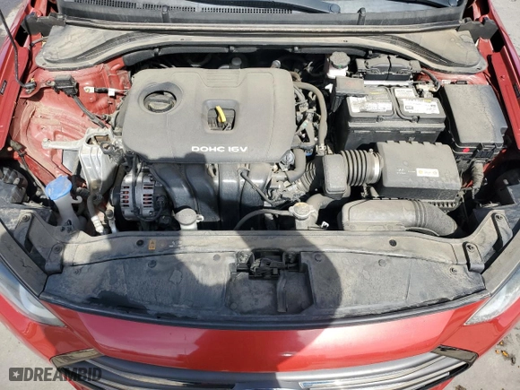 2017 Hyundai Elantra SE with VIN 5NPD84LF3HH197701, listed as a Copart auction lot 48785035 with 27,019 mi miles and Salvage Title. Bid and sale history available at carsss.com. Image 11.