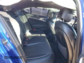 2020 Genesis G70 3.3T with VIN KMTG34LE8LU049126, listed as a Copart auction lot 79768854 with 47,158 mi miles and Salvage Title. Bid and sale history available at DreamBid. Image 10.