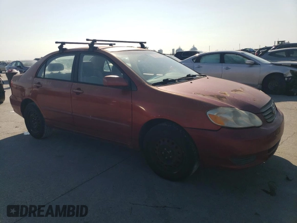 2004 Toyota Corolla CE with VIN 1NXBR32E84Z271763, listed as a Copart auction lot 53714305 with 280,439 mi miles and Clean Title. Bid and sale history available at DreamBid. Image 4.