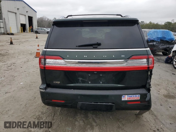 2021 Lincoln Navigator Reserve with VIN 5LMJJ2KT3MEL14652, listed as a Copart auction lot 44128165 with Not provided miles and Salvage title. Bid and sale history available at DreamBid. Image 6.