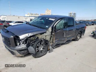 2021 Nissan Titan SV with VIN 1N6AA1EF8MN515466, listed as a Copart auction lot 42340115 with 103,003 mi miles and Salvage Title. Bid and sale history available at carsss.com. Image 1.