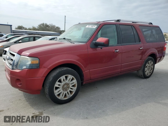 2014 Ford Expedition EL Limited with VIN 1FMJK1K52EEF29288, listed as a Copart auction lot 76174024 with 134,263 mi miles and Salvage Title. Bid and sale history available at carsss.com. Image 1.
