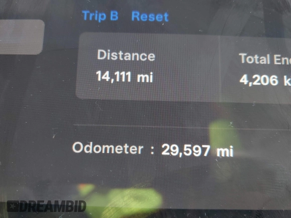 2022 Tesla Model 3 with VIN 5YJ3E1EA1NF304811, listed as a IAAI auction lot 41559342 with 29,597 mi miles and . Bid and sale history available at DreamBid. Image 14.