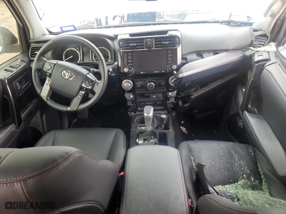2024 Toyota 4Runner TRD Off Road with VIN JTERU5JR6R6221498, listed as a Copart auction lot 44456845 with 18,578 mi miles and Salvage Title. Bid and sale history available at carsss.com. Image 8.