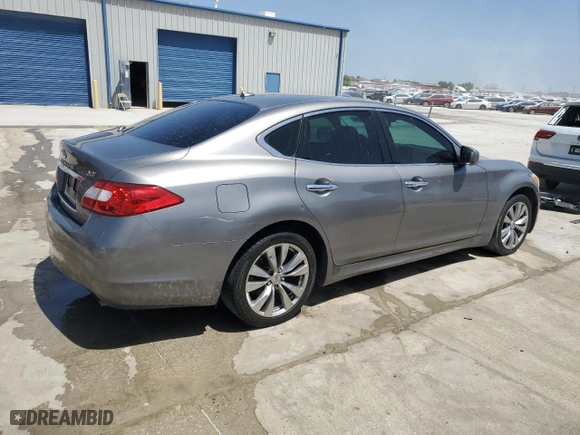 2012 Infiniti M37 with VIN JN1BY1AP4CM332476, listed as a Copart auction lot 61488314 with 249,252 mi miles and Clean Title. Bid and sale history available at carsss.com. Image 3.