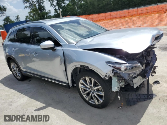 2018 Mazda CX-9 Signature with VIN JM3TCBEY8J0205833, listed as a Copart auction lot 60879045 with 29,253 mi miles and Salvage title. Bid and sale history available at DreamBid. Image 4.