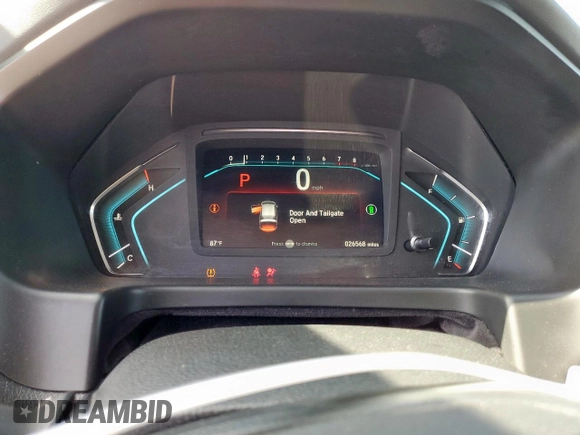 2023 Honda Odyssey Touring with VIN 5FNRL6H89PB053593, listed as a Copart auction lot 64836685 with 26,568 mi miles and Salvage title. Bid and sale history available at DreamBid. Image 9.