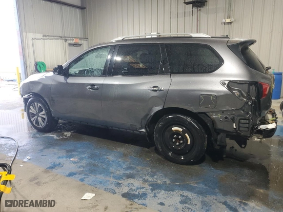 2017 Nissan Pathfinder S with VIN 5N1DR2MN6HC663703, listed as a Copart auction lot 46042195 with 92,515 mi miles and Salvage Title. Bid and sale history available at carsss.com. Image 2.