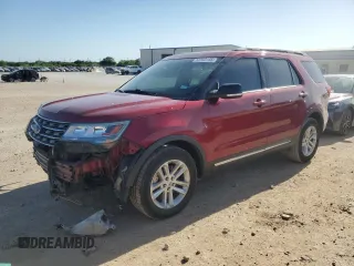 2016 Ford Explorer XLT with VIN 1FM5K7D83GGC42450, listed as a Copart auction lot 52360145 with 153,913 mi miles and Salvage Title. Bid and sale history available at carsss.com. Image 1.