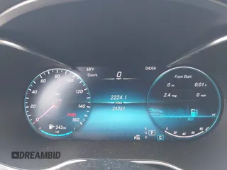 2022 Mercedes-Benz C 300 with VIN W1KWJ8DB7NG115264, listed as a IAAI auction lot 41353889 with 24,361 mi miles and . Bid and sale history available at DreamBid. Image 7.