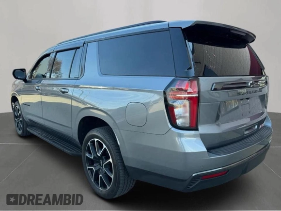 2021 Chevrolet Suburban RST with VIN 1GNSKEKD9MR358433, listed as a Copart auction lot 56817195 with 216,827 mi miles and Clean Title. Bid and sale history available at DreamBid. Image 3.