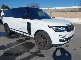2014 Land Rover Range Rover Supercharged with VIN SALGS3TF5EA167734, listed as a IAAI auction lot 41436025 with 141,694 mi miles and . Bid and sale history available at DreamBid. Image 1.