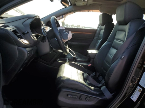 2017 Honda CR-V Touring with VIN 5J6RW1H91HL005307, listed as a Copart auction lot 51938845 with 41,323 mi miles and Salvage Title. Bid and sale history available at carsss.com. Image 7.