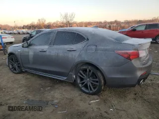 2018 Acura TLX w/A-SPEC Pkg with VIN 19UUB3F64JA003389, listed as a Copart auction lot 42590395 with 151,930 mi miles and Salvage Title. Bid and sale history available at carsss.com. Image 2.