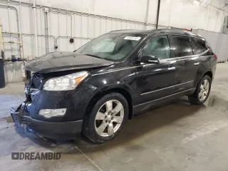 2011 Chevrolet Traverse LTZ z VIN 1GNKVLED1BJ158830, wystawiony jako Copart lot #55664145 z przebiegiem 172 224 mil mil oraz Szkoda całkowita • Salvage title. Historia ofert i sprzedaży dostępna na DreamBid. Obrazek 1.