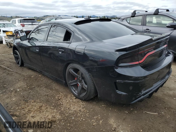2019 Dodge Charger SRT Hellcat with VIN 2C3CDXL99KH742758, listed as a Copart auction lot 45308695 with 72,838 mi miles and Salvage Title. Bid and sale history available at DreamBid. Image 2.