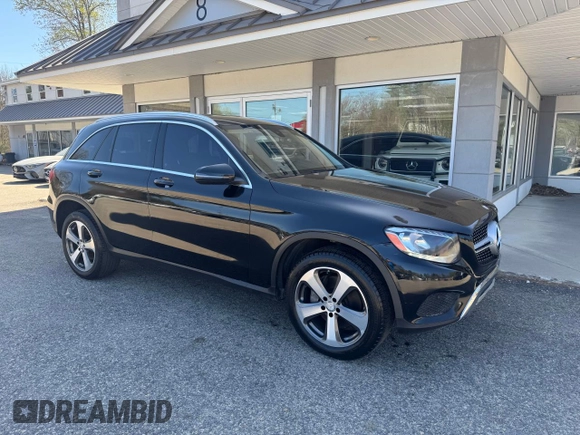 2016 Mercedes-Benz GLC with VIN WDC0G4JB8GF092625, listed as a Copart auction lot 55512975 with 110,332 mi miles and Clean Title. Bid and sale history available at carsss.com. Image 1.