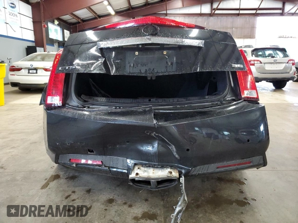 2012 Cadillac CTS Premium with VIN 1G6DS1E3XC0151438, listed as a Copart auction lot 60319025 with 100,981 mi miles and Salvage title. Bid and sale history available at DreamBid. Image 6.