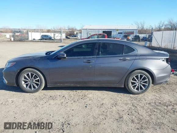 2020 Acura TLX with VIN 19UUB1F3XLA009341, listed as a IAAI auction lot 41702804 with 76,508 mi miles. Bid and sale history available at carsss.com. Image 15.