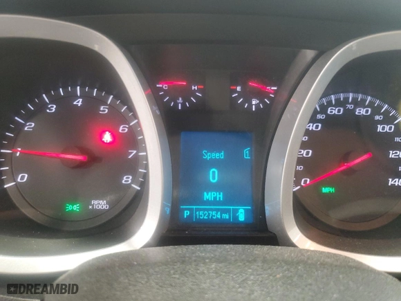 2012 Chevrolet Equinox LT w/1LT with VIN 2GNALDEK7C1186147, listed as a Copart auction lot 51156765 with 152,754 mi miles and Non Repairable. Bid and sale history available at carsss.com. Image 9.
